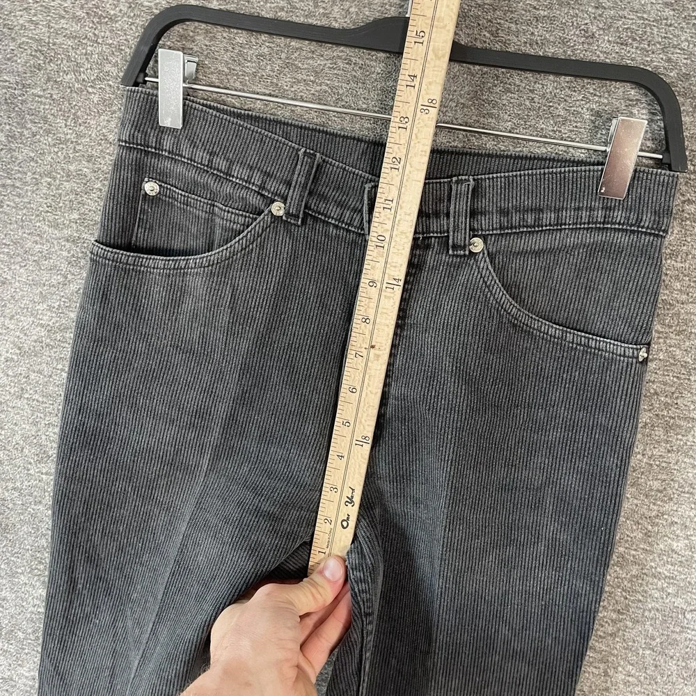 Vintage‎ Levis 547 Corduroy Jeans Mens 32x28 Gray Straight Made USA Pants